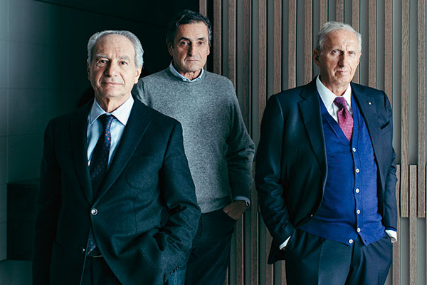 Giovanni Anzani, Alberto Spinelli, Aldo Spinelli