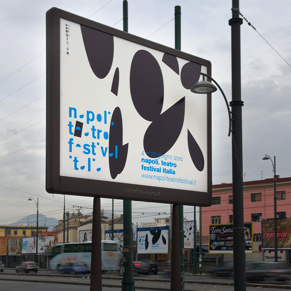 Identità visiva del Festival Teatrale Internazionale “Napoli Teatro Festival Italia”