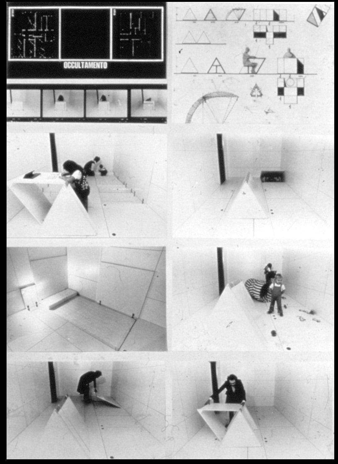 Sistema di arredo integrato “Occultamento”