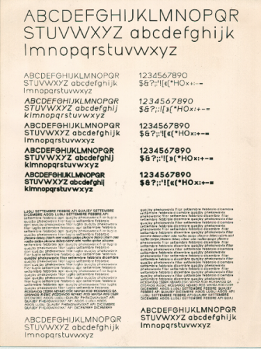 MODULO FONT